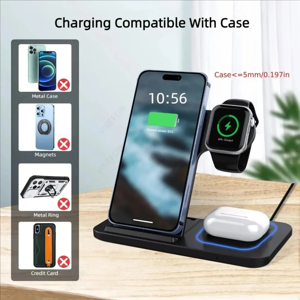 Foldable Wireless Charging Hub