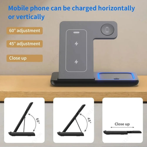 Foldable Wireless Charging Hub